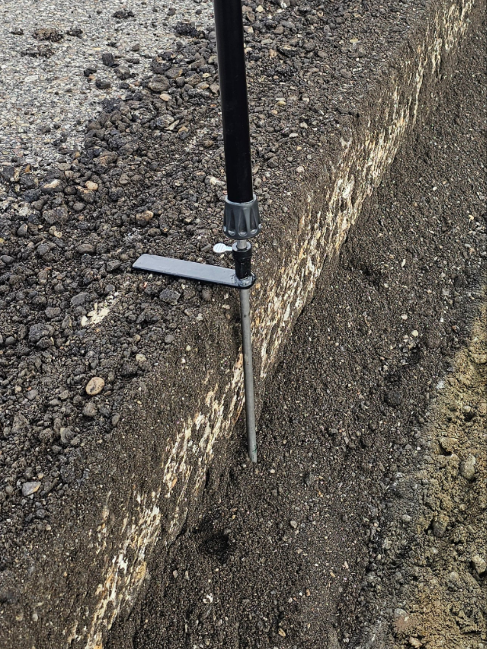 Milling depth slide